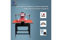 China Semi Automatic Double Worktable Heat Transfer Machine For Shoe Ball Pen supplier