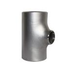 Three Socket Tee Alloy Steel Pipe Fittings Round Head DN40 NPT BSP