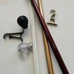 Classic Style 0.4mm 6.7m Galvanized Pipe Curtain Rod for sale