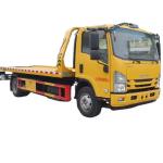 Factory ISUZU KV100 3 Ton Tow Truck Small Flatbed Wrecker Truck Tow Truck for sale
