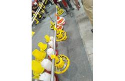 China Pure Pp Poultry Pan Feeder Chicken 450kg/H supplier