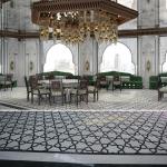 Custom Modern Marble Pattern Flower Waterjet Medallion Floor Tiles Polished for sale