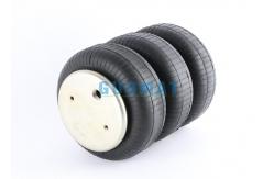 China Natural Rubber Triple Convoluted Air Spring 3B20F-2P03 Industrial Air Bellow Suspension supplier