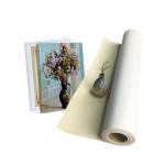 Professional Eco Solvent Inkjet Printing Canvas 380gsm Matte Polycotton for sale