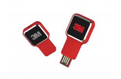 China CE Push Pull Style Light Crystal Usb Stick 1gb supplier