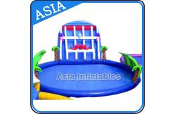 China Super Fun Inflatable Water Park , Amusement Park Games Equipment supplier