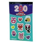 Party Deco Custom Sticker Printing , Children's Label Stickers High Glossy Colorful Shapes for sale