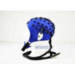 Customized 128 Channel EEG Caps With Sintered Silver / Silver Chloride Electrode for sale