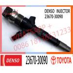Fuel Injector 23670-39125 Common Rail Diesel Fuel Injector 23670-39126 23670-30090 for sale