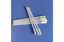 China Small Micro Dacron Head Polypropylene Polyester Swabs Double Layer Knitted supplier