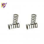 Custom 1.5mm Titanium Mold Steel Compression Spring Coil With Flat End for sale