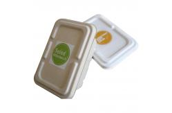 China Factory 100% Biodegradable Compostable Bagasse Pulp Packaging Food Container supplier