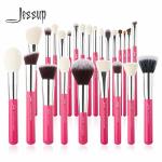 Metal Ferrule 14.2cm 17.5cm Pro Makeup Brushes Set for sensitive skin for sale