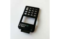 China Black Remote Electronic Outer Shell Plastic Moulding Service / InMold Labeling supplier