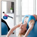 Color Fitness Workout Smart Mirror Silver Or Black Frame for sale
