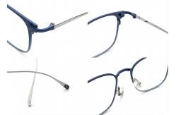 China 12G Rectangular Pure Titanium Glasses Personalized Design 88304 supplier