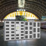Automatic Vegetable Vending Lockers , Outdoor Locker Systems CE / FCC / ISO for sale