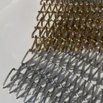 Stainless Steel 304 / 316 Woven Metal Mesh Architectural Mesh Screen for sale