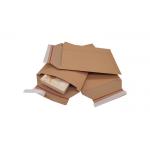 Kraft Brown 9.5x13.5inch Eco Friendly Rigid Mailers For Shipping Books for sale