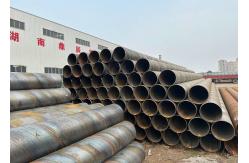 China SAWH Pipe Welded Spiral Pipes 6mtr - 18mtr Length For Equipment Fabrication supplier