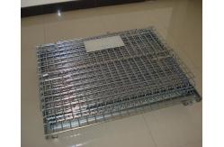 China industrial welded wire mesh pallet wire cage wire mesh container storage supplier