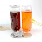 Labeling 650ml PET Plastic Cold Brew Coffee Jar With RPT EOE Lid for sale