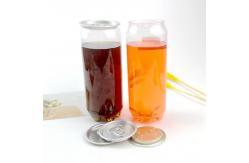China Labeling 650ml PET Plastic Cold Brew Coffee Jar With RPT EOE Lid supplier