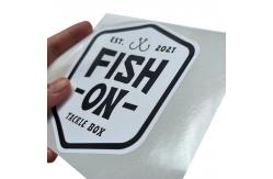 China Custom Private Coated Thermal Paper Labels Adhesive Sticker Printing supplier