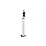 Non Touch Digital Thermometer Free Standing Face Recognition Temperature Scan for sale