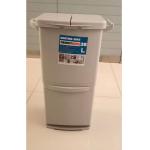 Double Classified Dustbin Silicone Mold Tools 100% PP With Removable Wheel / Lid