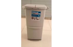 China Double Classified Dustbin Silicone Mold Tools 100% PP With Removable Wheel / Lid supplier