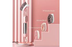 China Stainless Steel Handle Scrubber Brush With 3 Replacement Head supplier