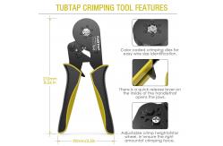 China Practical Alloy Ferrule Crimping Tool Kit , Anti Abrasion Crimping Pliers Set supplier