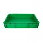 Convenient Euro Standard Stackable Plastic Moving Box Containers with Solid Box Style