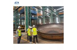 China SA 516 Gr.60N+SS316L Clad plate  2:1 Ellipsoidal Dish Ends supplier