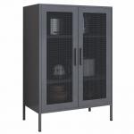Double Metal Mesh Door 1015x800x400mm Half Height Locker For Home Use for sale