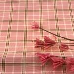 95% Polyester 5% Spandex Madras Plaid Fabric 165gsm Gingham Curtain Fabric