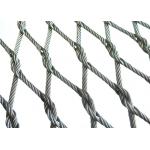 SS304 Knotted Type Stainless Steel Wire Rope Mesh Safety Protection for sale