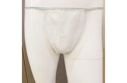China Green/Pink Thread Sewing Disposble Female T-Shape Nonwoven Underwear With Elastic supplier