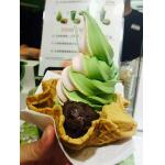 Automatic Wafer Cone / Cookie Edible Coffee Cup Making Machine