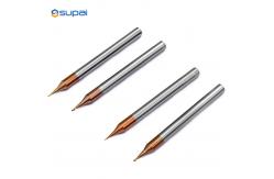 China 1/4 Solid Micro Carbide 4 Flute 30° Helix End Mill supplier