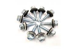 China EPDM Hex Head Self Drilling Decking Zinc Plated Screws supplier