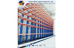 China 75mm Adjustable Cantilever Warehouse Storage Rack With 500 Kg Per Arm supplier