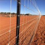 Galvanized Steel Cattle Fence Netting High Tensile Wire Weatherproof Security for sale