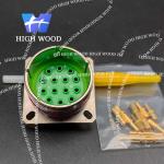 MIL-DTL-38999 Series Ⅲ Connectors, D38999/20FH14PN Circular Electric Connector for sale