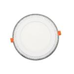 Face Two Colors IP20 Led Recessed Down Light Ceiling Panel For Hotel for sale