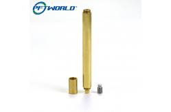 China Custom Logo Brass Machined Components For Office Supplies supplier