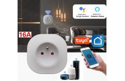 China 16A 20A Smart Light Socket Voice Activated Wireless Electric Socket Overload Protection supplier