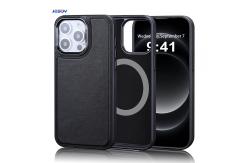 China Silk Screen Printing Leather Phone Case Lightweight For IPhone 16 Pro Max supplier