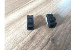 China Black / White RJ45 Keystone Jack CAT5E UTP Gold Plating Size Customized supplier